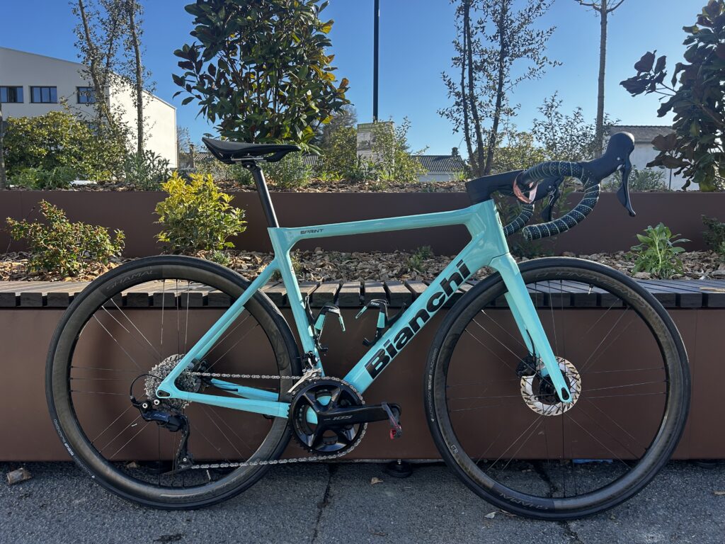 Bianchi Sprint 105 12V – Roues Campagnolo Shamal – 55 cm